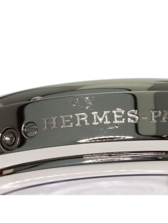 Hermes Clipper Double Tour Power Reserve Watch SS Leather main image 9